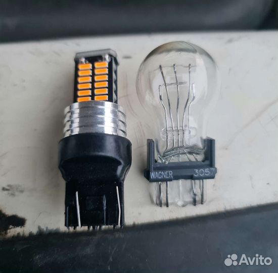 Американки LED 12v P21/5W габарит+поворотник
