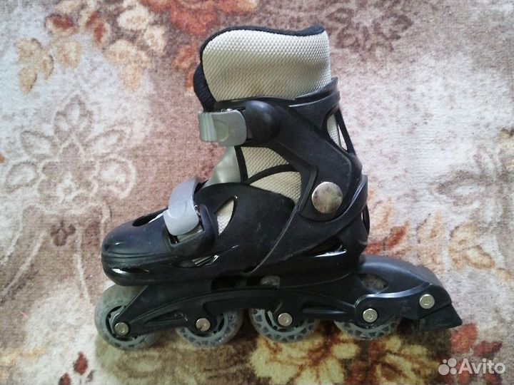 Роликовые коньки детские раздвижные