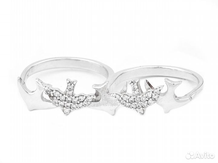 Кольцо серебряное