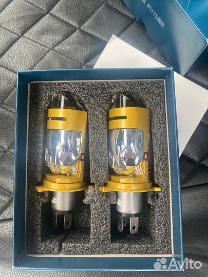 Линзованные лампы h4