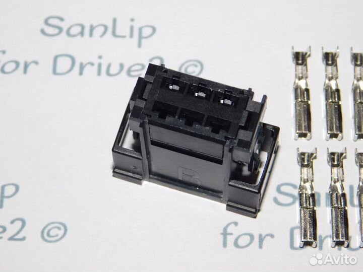 Разъем резистора печки Citroen