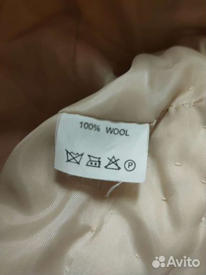 Шляпа клош шерсть