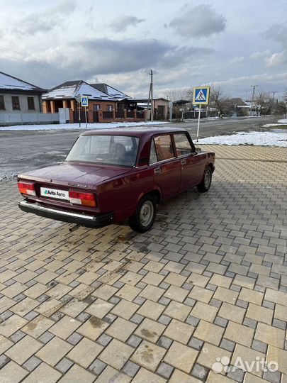 ВАЗ 2107 1.7 МТ, 2005, 62 000 км