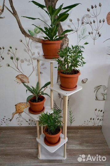 Напольная подставка,стеллаж для цветов,растений