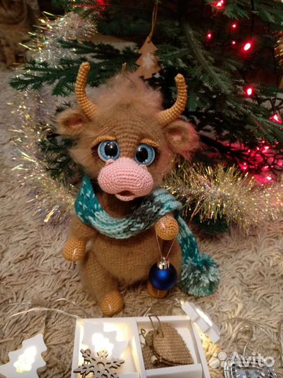 Вязаные игрушки ручной работы