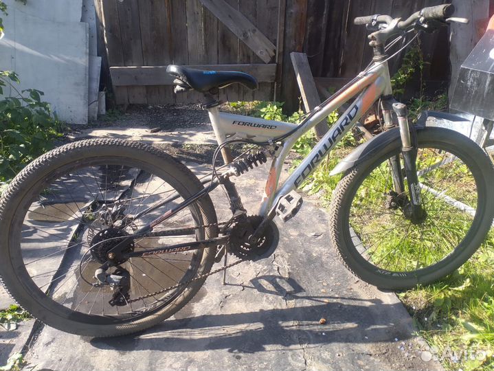 Горный велосипед Forward 26', двухподвес
