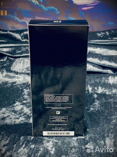 Paco rabanne black xs 100мл