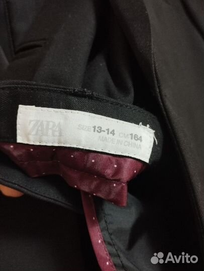 Стильный костюм zara 164