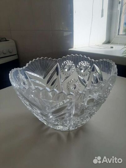 Ваза хрустальная СССР