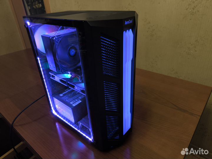 Игровой компьютер AMD Ryzen 1600X/AMD RX470/16Gb