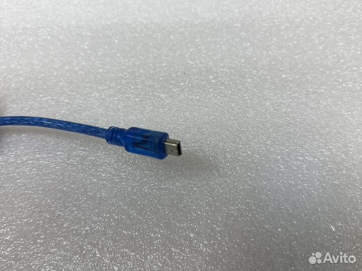 Кабель USB A - mini USB B 30 см
