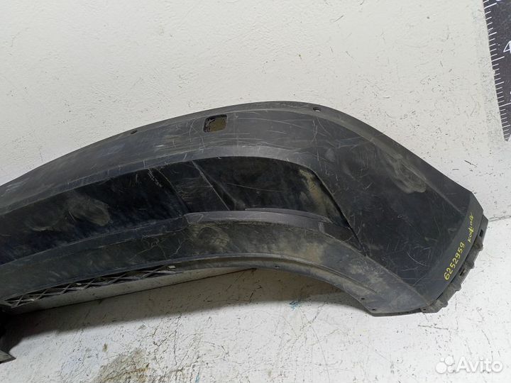 Юбка бампера заднего Шкода