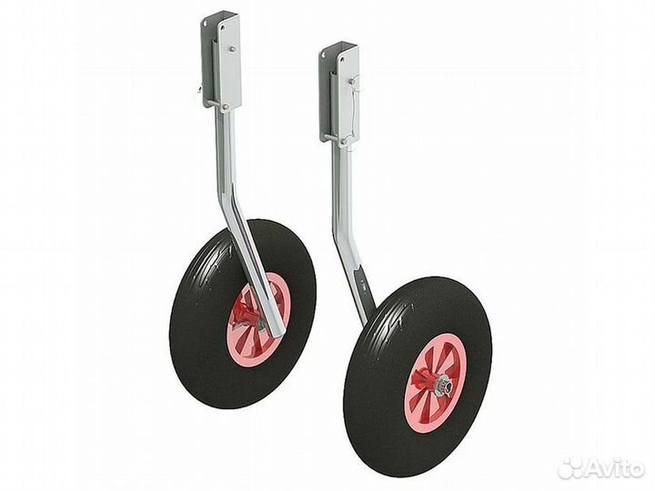 Транцевые колёса для лодки Ротан удлинённые 310 мм