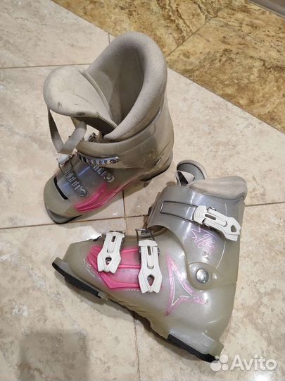 Горные лыжи детские 110 комплект