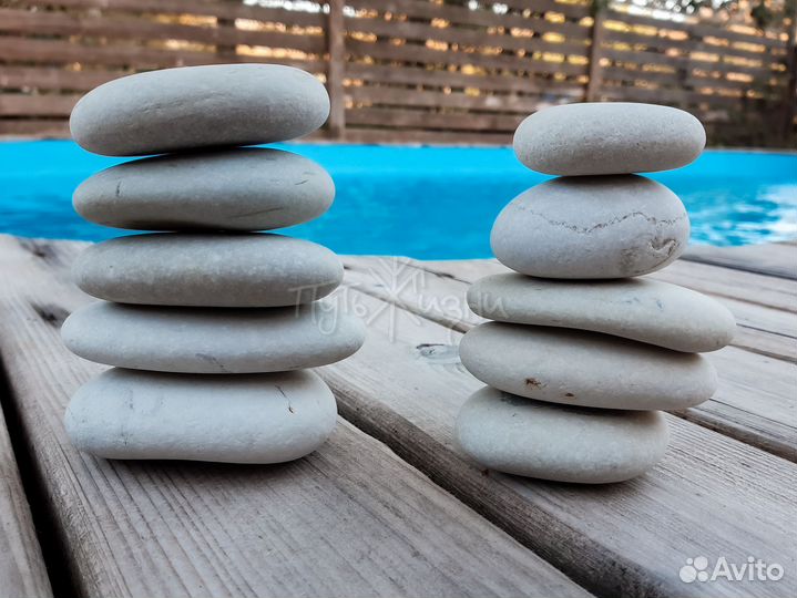 Камни для стоун терапии и массажа