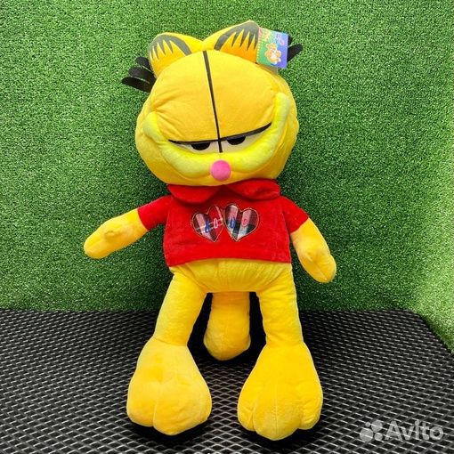 Мягкая игрушка Кот Гарфилд 60 см оптом
