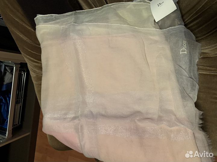 Палантин Dior новый оригинал кашемир