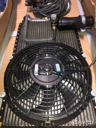 Конденсор кондиционера Fiat Ducato (новый) в сборе