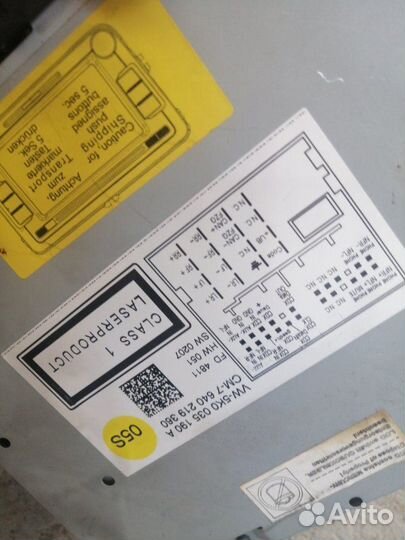 Магнитола Volkswagen Passat B7 CDA 2011