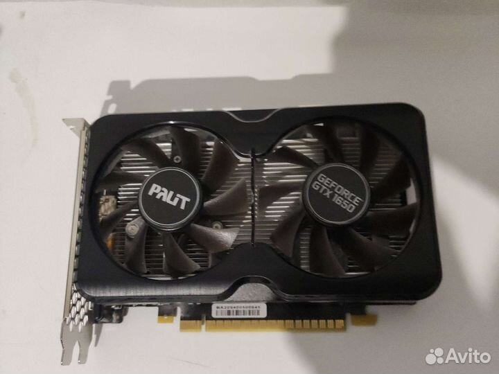 Игровая видеокарта Palit GeForce GTX 1650