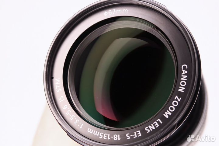 Объектив Canon EF-S 18-135 IS STM (sn0276) +бленда