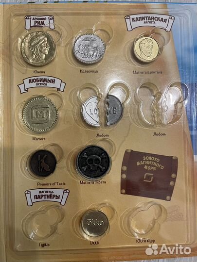 Монеты из магнита, обмен