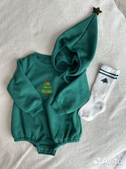 Боди новогодний