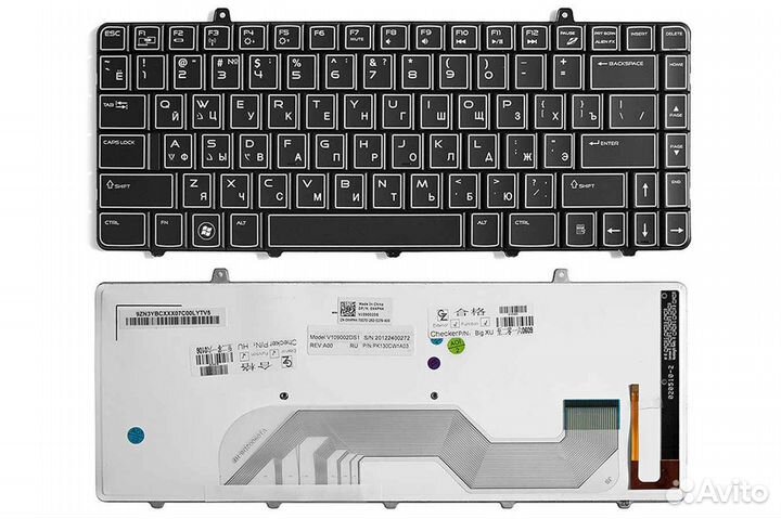 Новая клавиатура Dell M11x с подсветкой KDL18