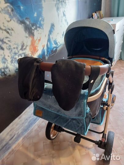 Коляска 2 в 1 Luxmom