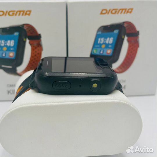 Смарт часы Digma Kid K7m Black/Orange