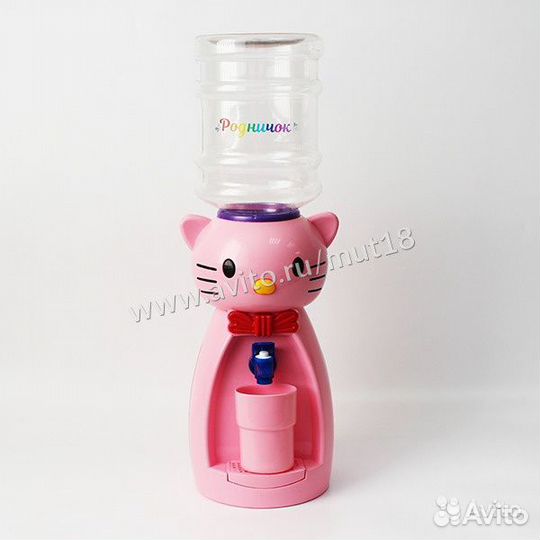 Детский кулер Кошка цвет розовый