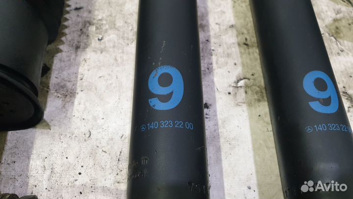 Комплект пружин+ амортизаторы Mercedes W140 S500