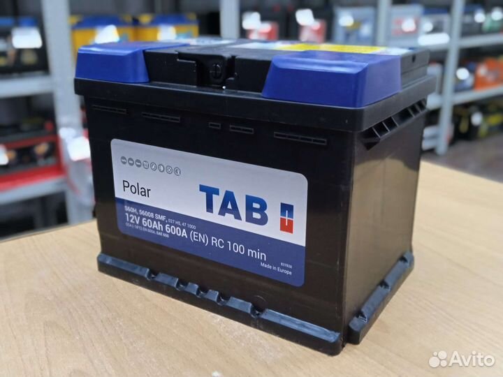 Аккумулятор TAB 60a Новый с Гарантией с Доставкой