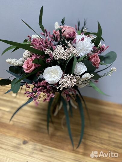 Букет невесты из сухоцветов