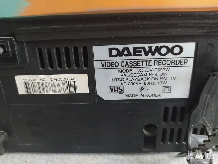 Видеомагнитофон Daewoo