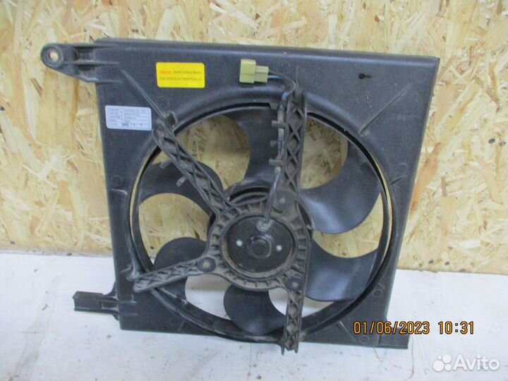 Вентилятор охлаждения двигателя дэу Нексия (2011)