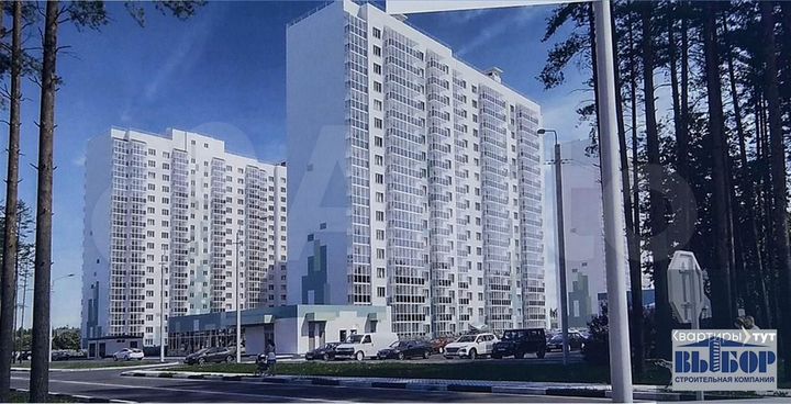 Квартира-студия, 28,7 м², 16/17 эт.