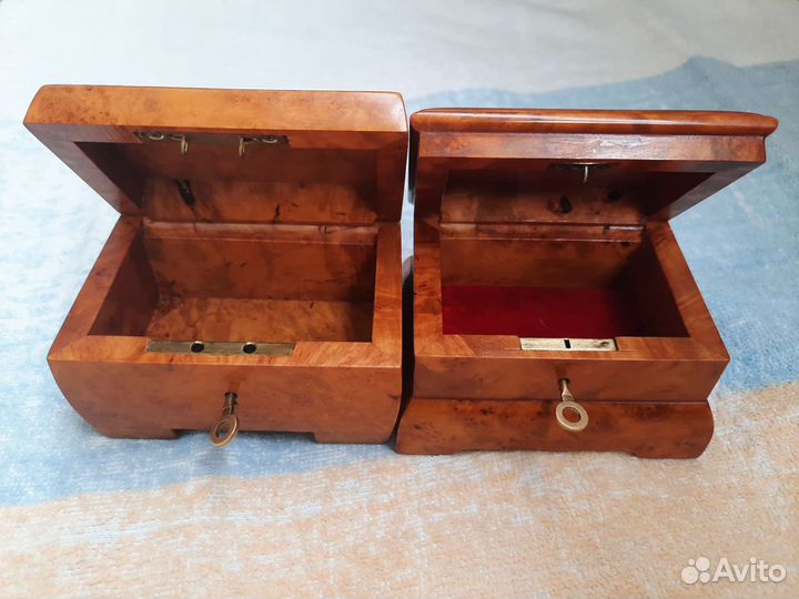 2 Шкатулки Вятский кап