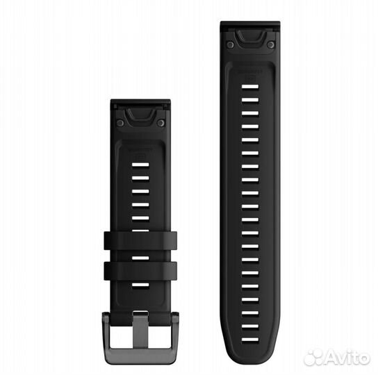 Garmin quickfit 22 Watch Band, силикон (Black)