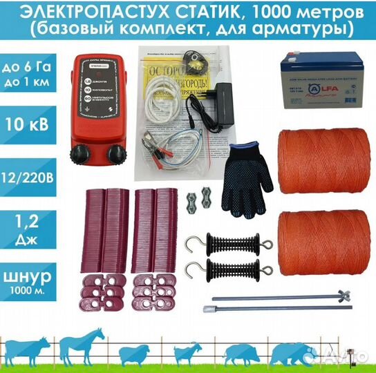 Рассчитаем электроизгородь на Вашу площадь