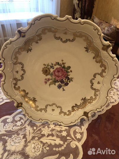 Старинная тарелка