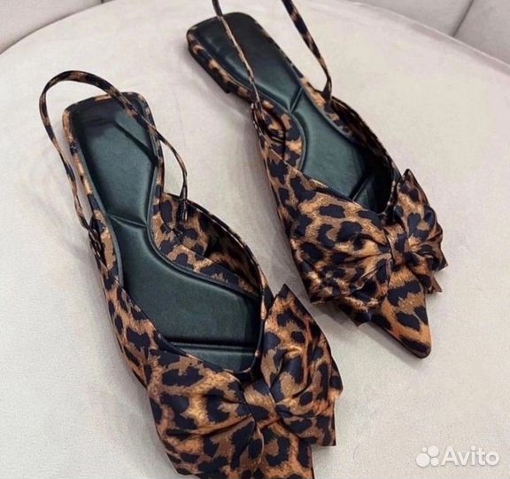 Мюли леопардовые 37, 38