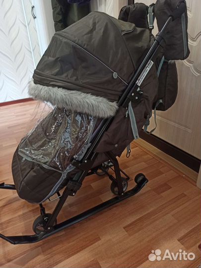 Санки коляска ника 7-5sk