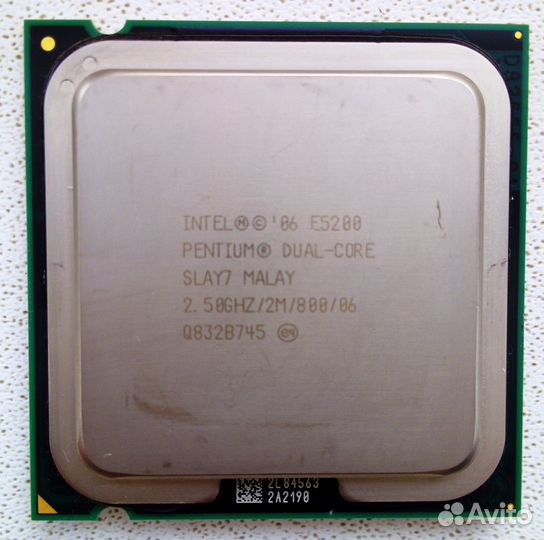 Процессор E5200 и E4600