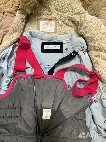 Вещи пакетом на девочку 86