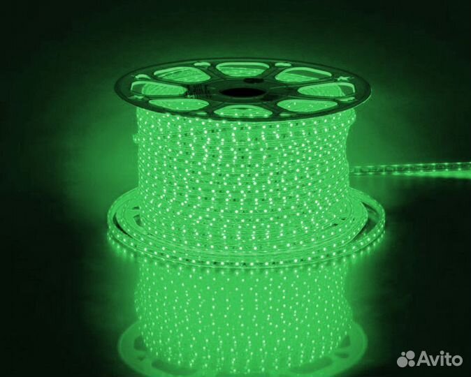 Cветодиодная лента Feron LS704 100м зеленый 26241