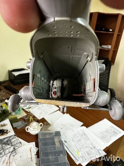 Модель вертолета ми 8 мт звезда 1/48