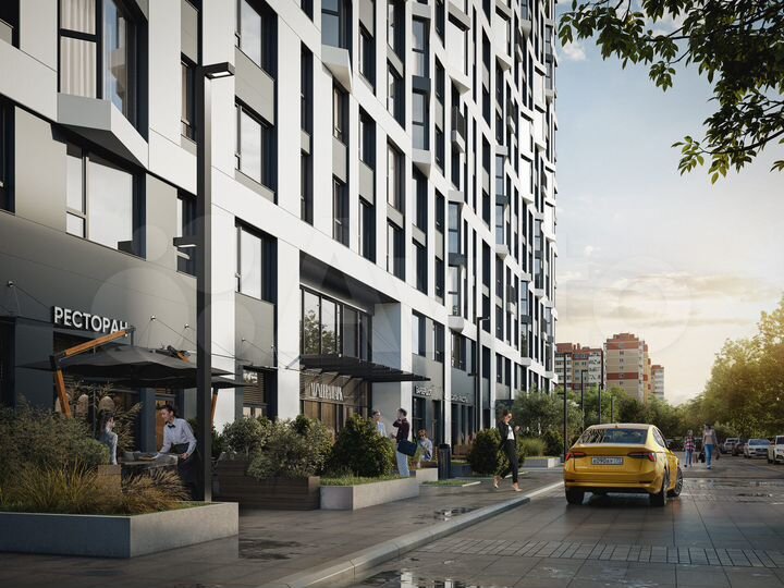 2-к. квартира, 55,8 м², 5/24 эт.