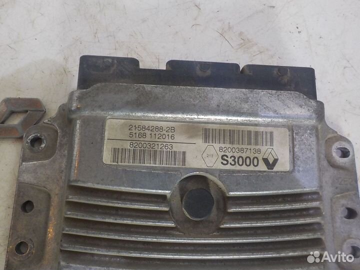 Блок управления двигателем Renault Megane 2