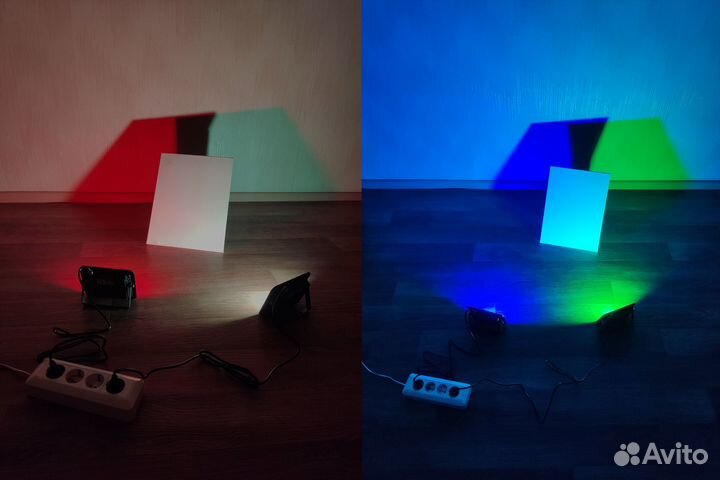 Прожекторы цветные в аренду